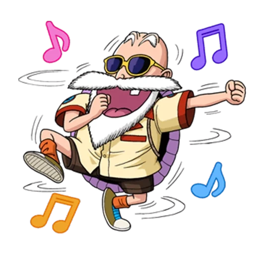 master roshi, аниме, muten roshi, маленький мутен роши драгонболл, roshi