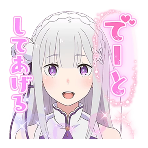 emilia, re zero, re zero 2, emilia re zero, re zero stagione 2