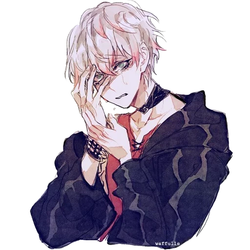 mystic messenger saeran, саеран mystic messenger, сэран чхве, аниме парни из аниме, саеран аниме парень