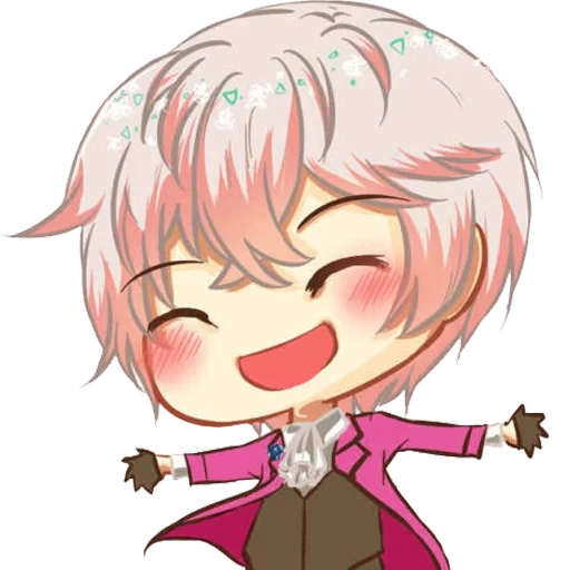 mystic messenger emoji ray, аниме рисунки, чиби, аниме милые, mystic messenger