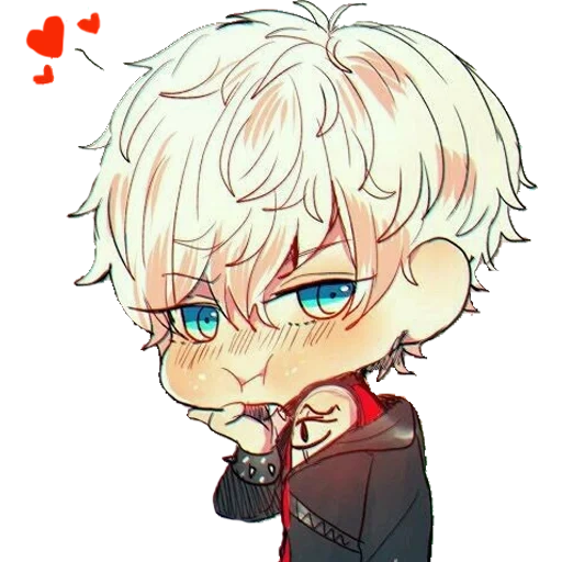 saeran choi чиби, saeran choi неко, аниме милые мальчики, аниме рисунки, saeran choi chibi