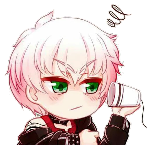 ray mystic messenger chibi, saeran choi чиби, saeran choi chibi, mystic messenger, mystic messenger saeran