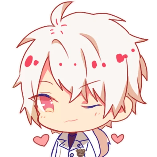 chibi, art chibi, cazuha chibi, bell art chibi, mystic messenger chibi