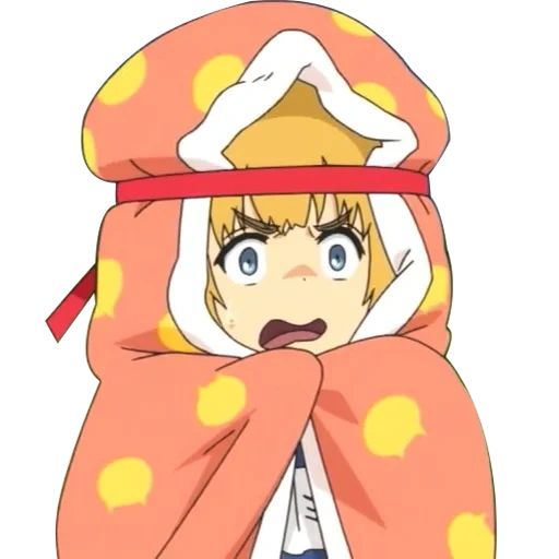 anime drawings, chibi kigurumi, anime characters, armin arlerte blanket