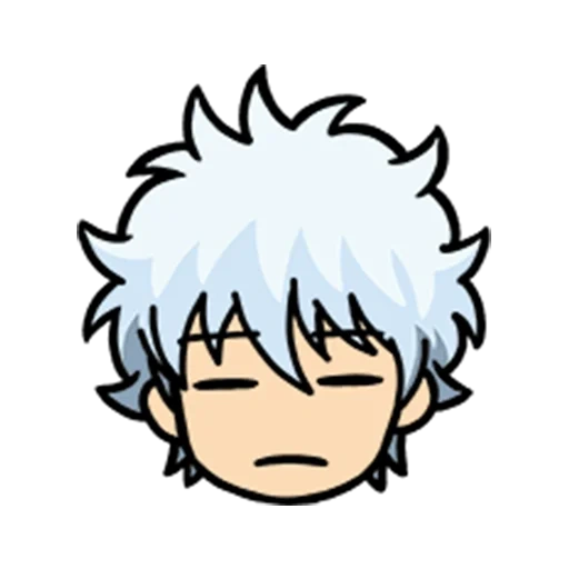 gintama, logo gintama, emoji de gintama, anime emoji gintam