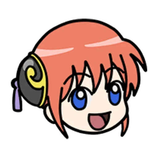 gintama, kagura chibi, anime charaktere