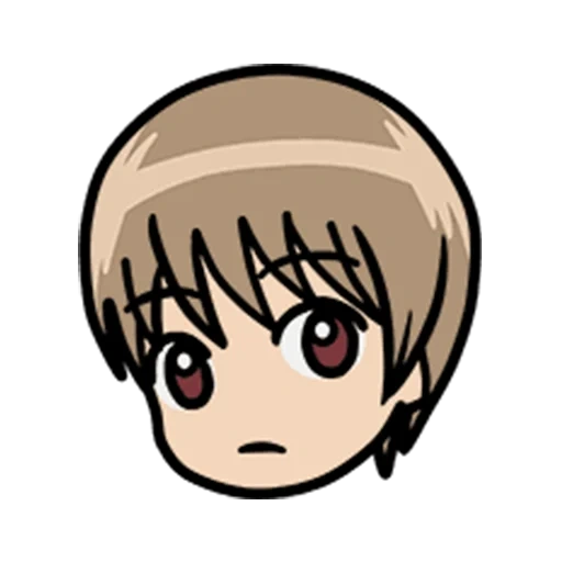 zeile 2, bild, gintama emoji, okita sogo chibi, gintama charaktere chibi