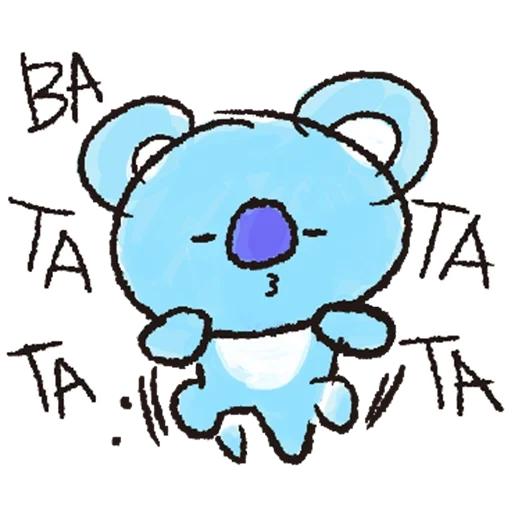 koya bt21 лист, koya bt 21, bt 21, bt21 коала koya, коя bt21