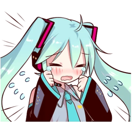 miku, chibi miku, miku hatsune, hatsune miku, virus de miku hatsune