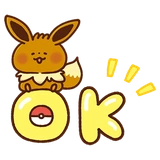 Pokémon Yurutto @Nekosticker