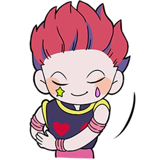 chibi hisoca, hisoka moro, cazador hisoca, hisoka moro chibi, cazador hisoca chibi