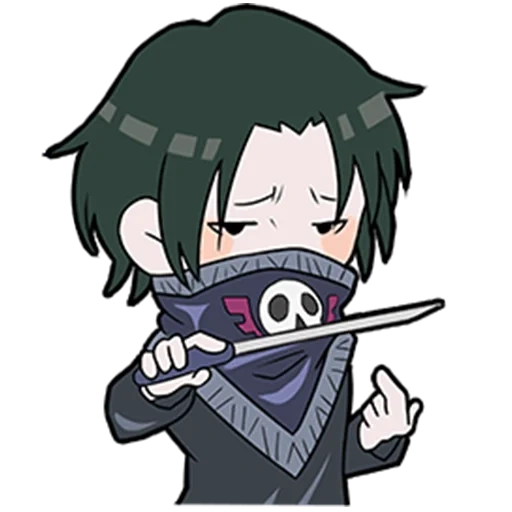 feitan, image, levy feitan, feitan chibi, personnages d'anime