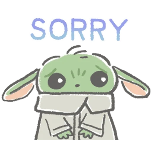 kid yoda stickers, telegram stickers, stickers characters, fun, stickers