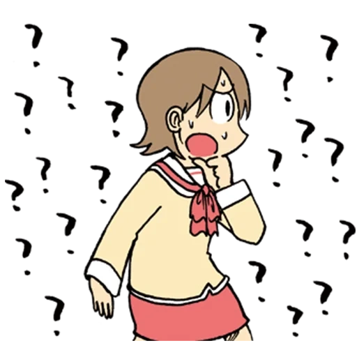anime, picture, young woman, nichijou, anime characters