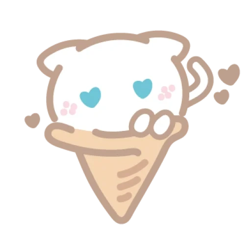 autocollants de crème glacée, kawai ice cream, clipart, 蜜 dessin, dessins kawaii mignons