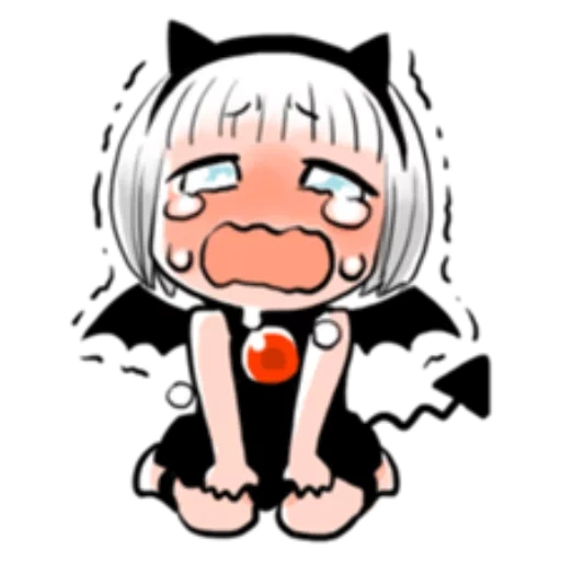 tag, chibi, anime, anime expressionspaket, anime charaktere