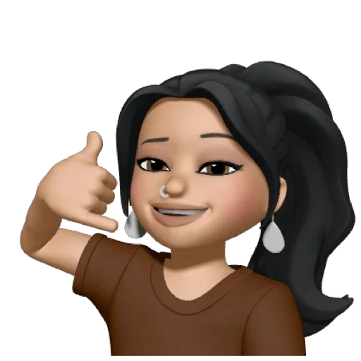 asiatique, humar omarova, comptabilité, les personnages de la princesse, memoji iphone fantôme