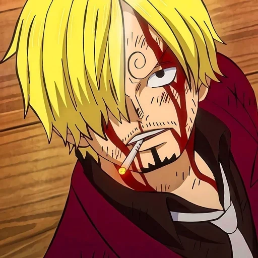 sanji, winsmok sanji, ladrão de anime, ladrão de anime, papel de animação