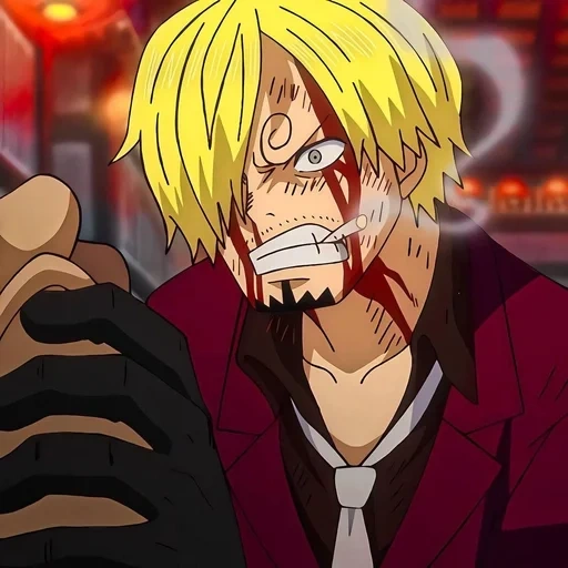 sanji, anime, anime boy, anime one piece, personnages d'anime