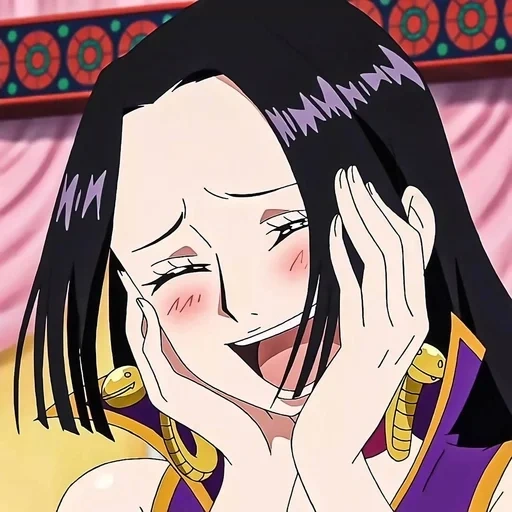 van pies, boa hancock, anime one piece, i personaggi degli anime, schermata di boya hancock