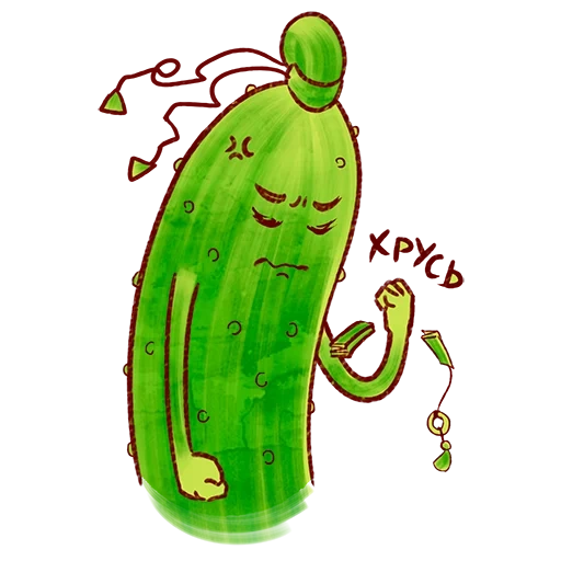 cucumber, merry cucumber, sad cucumber, unrivaled cucumber