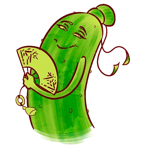 cetriolo, cucumber divertente, cetriolo senza rivali