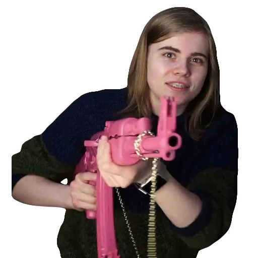 litzka, lizka, kalashm lizka, colpisci con una pistola, pistola mitragliatrice rosa kalashnikov lizka