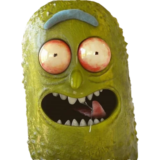 pickle, rick amoled, pepino rick, pepino rick 3d, pepino rick 3d