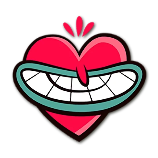 heart, symbol of the heart, magnet smile love, cheshire cat smile, alice wonder wonders smile of the cheshire cat