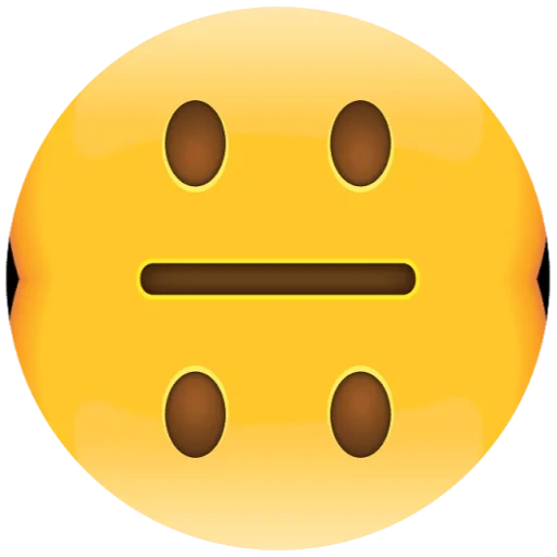 emoji, emoji, smiley, the smiley is neutral, smile with a direct smile