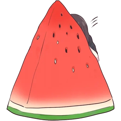 wassermelone, wassermelone, ein stück wassermelone, ein stück wassermelone, arbuzik zeichnung