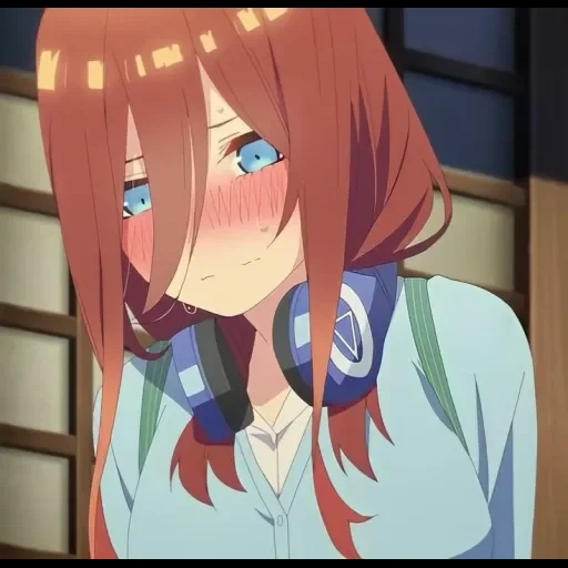 menina anime, menina anime, personagem de anime, toubun no hanayome, gotoubun no hanayome