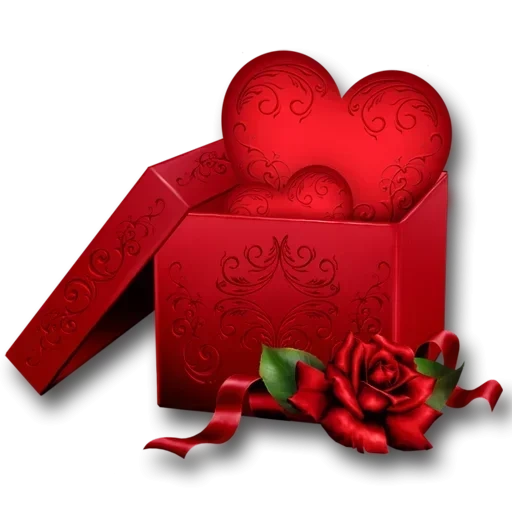 святой валентин, подарок сердечко, коробка валентинок, день святого валентина, сердце день святого валентина