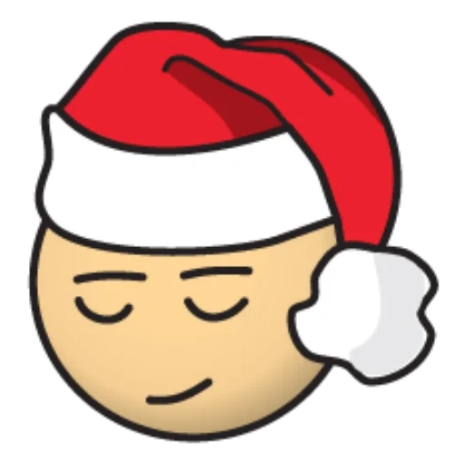 asiático, emoji, smiles de año nuevo, emoticones de año nuevo, clipart smile año nuevo piensa