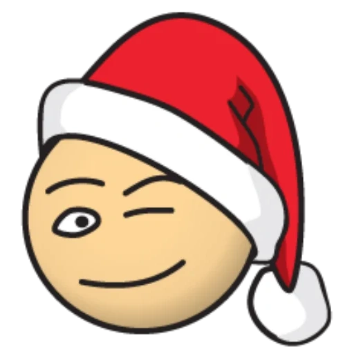 cara sonriente, clipartrean, año nuevo watsap, emoticones de año nuevo, clipart smile año nuevo piensa