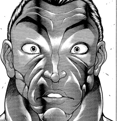 chasseur de bucky, manga bucky, spectre fighter de baki, yuichiro hanma manga, jack hammer fighter baki manga