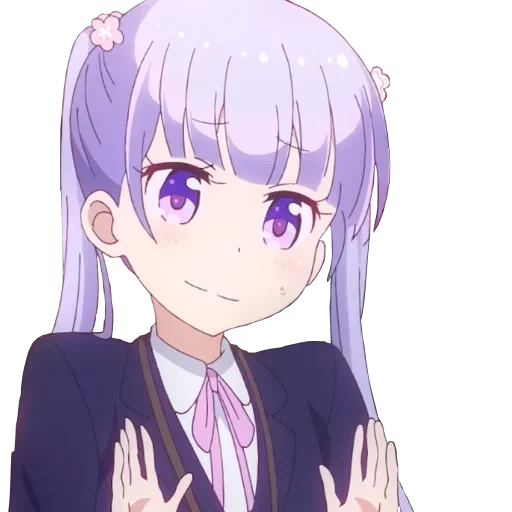 anime, aoba suzukaze, aoba suzukaza, personaggi anime, nuovo gioco di anime