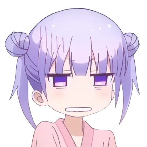 animation, anime face, anime emoji, lamia green taiyeko, offended face animation