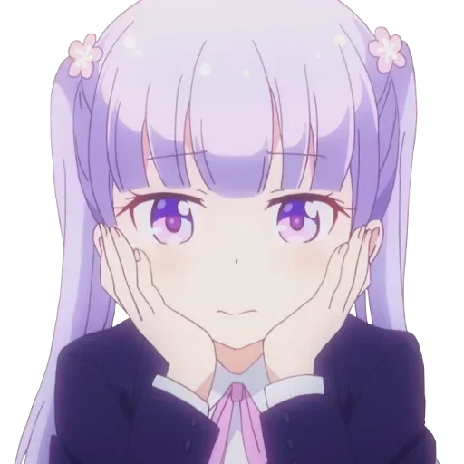 aoba suzukaze, aoba suzukaza, personajes de anime, anime nuevo juego, anime aoba suzukaz