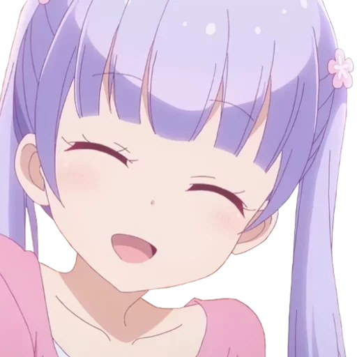 grito de anime, anime lindo, anime kawai, aoba suzukaza, personajes de anime