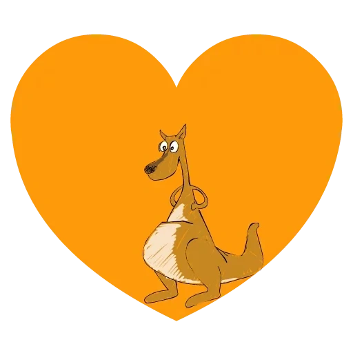 kangaroo, baby kangaroo, kangaroo klipat, baby kangaroo, cartoon kangaroo