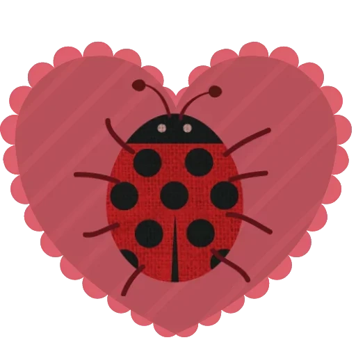 coccinella, emoticon coccinella, emoticon coccinella, applique con coccinella, applique coccinella per bambini