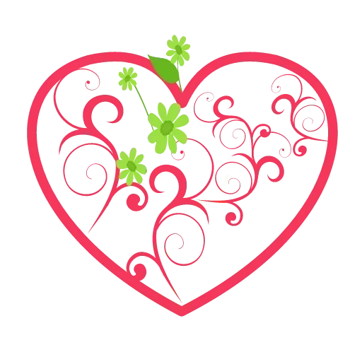 di cuori, vettore del cuore, edizione di san valentino, un cuore stilizzato, modello di san valentino a forma di cuore