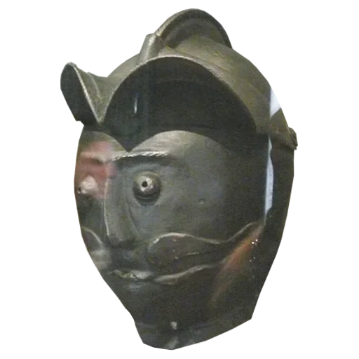 celmetto romano, maschera celmetto, casco maschera isb, maschera cavaliere, maschere di ferro del medioevo