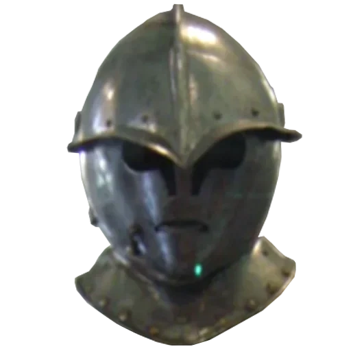 autocollants pour le visage chevalier, casque médiéval, casque armet, casque fermé, casque d'un chevalier médiéval