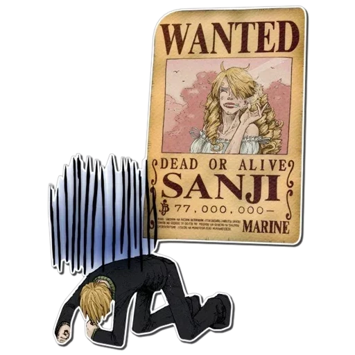 sanji wanted, wanted only alive, санджи плакат розыска, санджи ван пис награда, награда за санджи ван пис