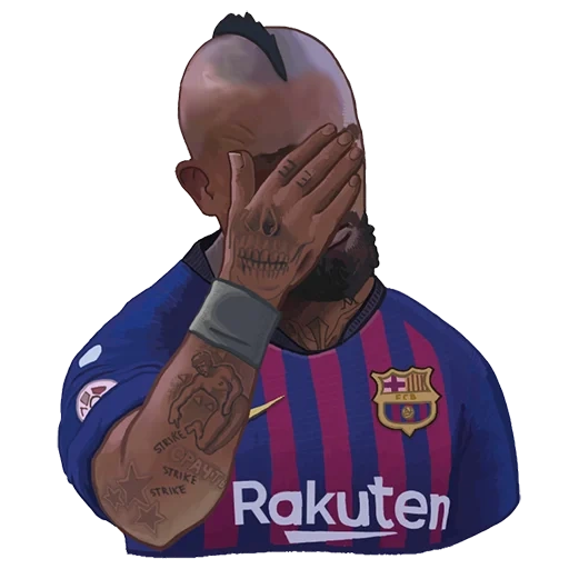 barcelona, arturo vidal, de pai barcelona, barcelona football, rivaldo pes 2021