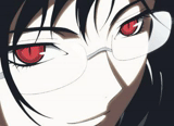 animes augen, anime blut, blut mit anime, das blut der augen des anime, saya kisaragi augen