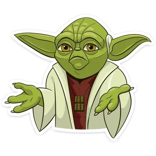 iodine, master yoda, yoda cartoon, master yoda cartoon