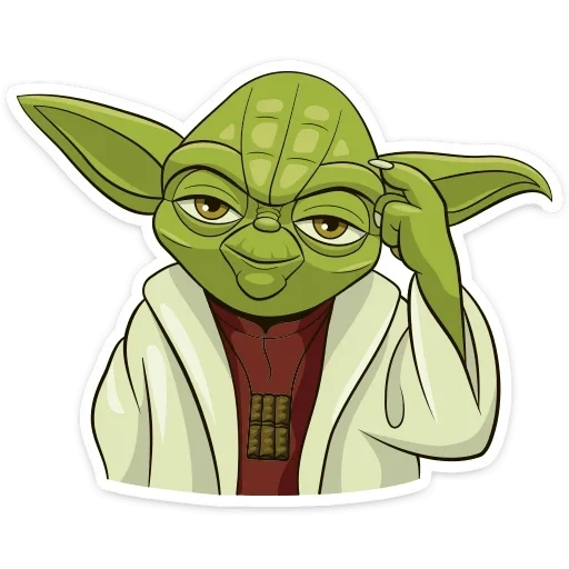 iode, yoda, maître yoda, master of yoda cartoon